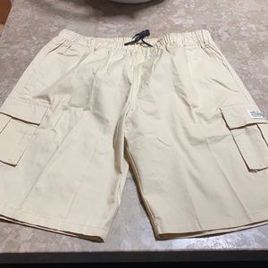 Khaki Cargo Shorts